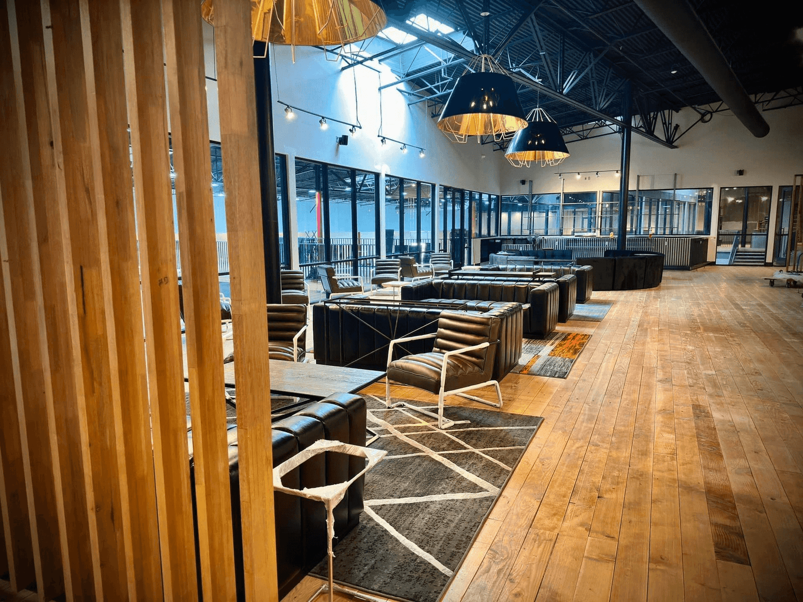 Commercial interior lit by On Time Electric